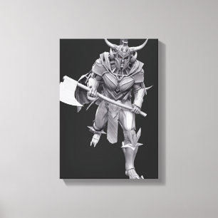 Ares Canvas Afdruk