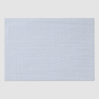 Ares (Chambray Blue) - Symmetrisch schelppatroon Tissuepapier