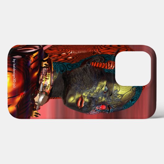 ARES - CYBORG Case-Mate iPhone CASE (Achterkant (horizontaal))