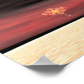 ARES - CYBORG IN DESERT SUNSET Science Fiction Poster (Hoek)