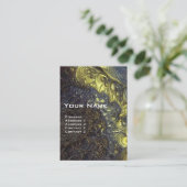 ARES CYBORG, Red Yellow Sci-Fi, Techno, Robotica Visitekaartje (Staand voorkant)