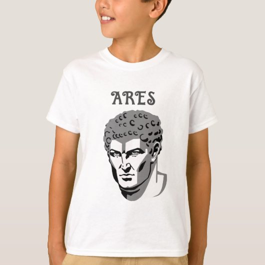 Ares, Dieu Olympique de la Guerre, T-shirt (Devant)