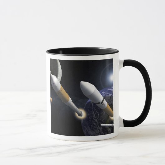 Ares I Crew Launch Vehicle Mok (Rechts)