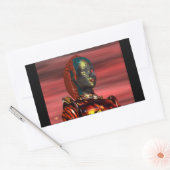 ARES RECHTHOEKIGE STICKER (Envelop)