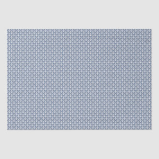Ares (Royal Blue) - Symmetrisch schelppatroon Tissuepapier