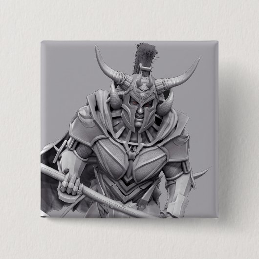 Ares Vierkante Button 5,1 Cm (Voorkant)