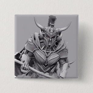 Ares Vierkante Button 5,1 Cm