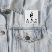 Ares Vierkante Button 5,1 Cm (In situ)