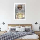Arete Canvasprint met spanframe Canvas Afdruk (Insitu (Slaapkamer))