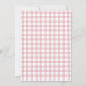 Arête florale aquarelle avec carte de remerciement (Dos)