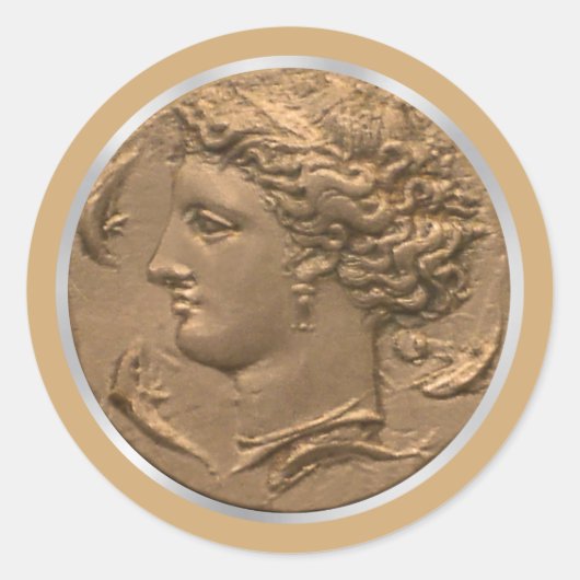 Arethusa tetradrachm Sticker (Voorkant)