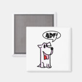 ARF Hond Magneet (Voorkant / Achterkant)