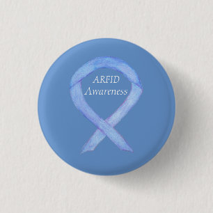 ARFID (Eatstoornis) Bewustmaking Koolstofpinnen Ronde Button 3,2 Cm