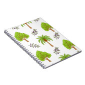 Argan en datumpatroon notitieboek (Rechterzijde)