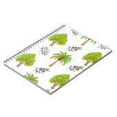 Argan en datumpatroon notitieboek (Linkerzijde)