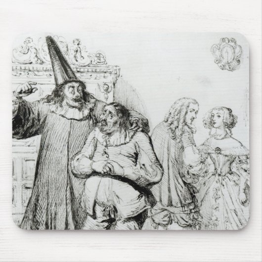 Argan en Monsieur Purgon Muismat (Voorkant)