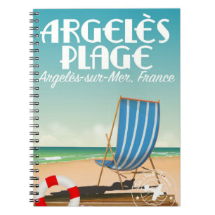 Argelès Plage, Argelès-sur-Mer, Frankrijk Notitieboek