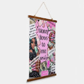 Argent Affirmation Tapisserie murale (Angulaire)