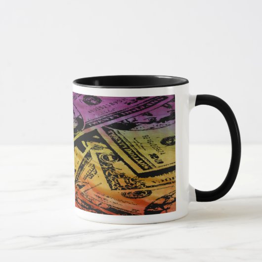 Argent arc-en-ciel Mug (Droite)