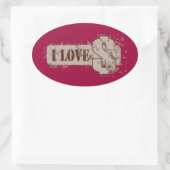 Argent - autocollant (Sac)