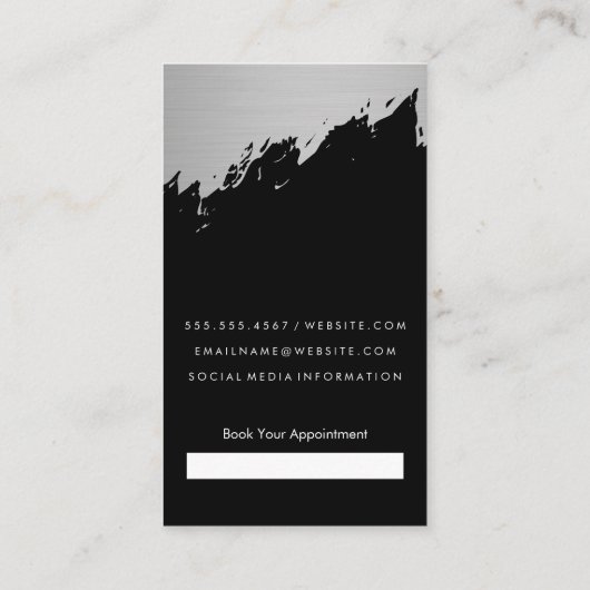 Argent brossé / Rendez-vous (Dos)