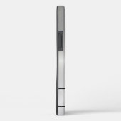 Argent/Coeur rose Coque de l'iPhone 12 Dalmatien (Verso / Droite)