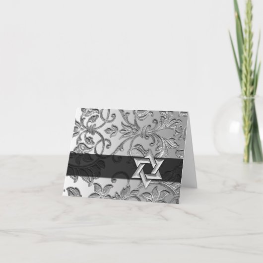 Argent Damask Silver Star de David Merci (Devant)