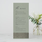 ARGENT DE CUIVRE GLAMOREUX POINTS MOSAÏQUE MENU (Debout devant)