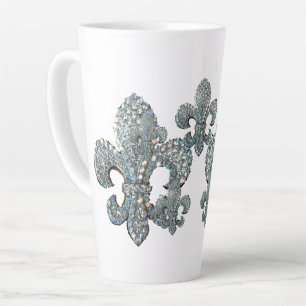 Argent Fleur de lis Scatter Mug