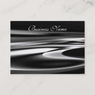 Argent fondu carte de visite