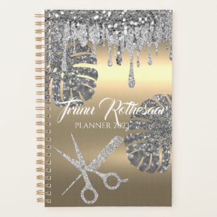 Argent Gold Glam Parties scintillant Hair Salon Pl