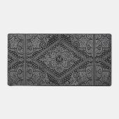 Argent gris ornemental avec sortie initiale (Recto)