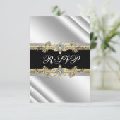 Argent noir et or RSVP (Debout devant)