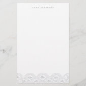 Argent - papeterie personnalisée par Seigeiha de (Devant)