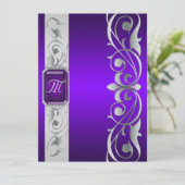 Argent pourpre de duc grand bijou et invitation (Debout devant)
