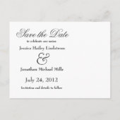 ARGENT &PURPLE Enregistrer la carte postale Date (Dos)