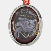 Argent Regal Griffin Ornement (Gauche)