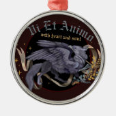 Argent Regal Griffin Ornement (Devant)