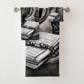 Argent Steampunk Cauldron Spellbooks et Potions (En situation)