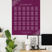 Argent sur Cassis 30 Tableau Mariage (Bureau à domicile)