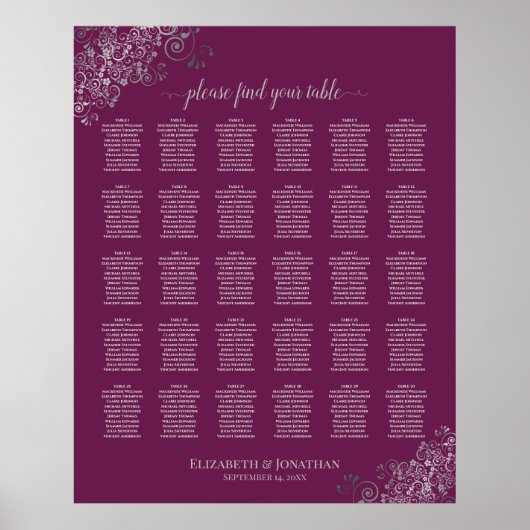 Argent sur Cassis 30 Tableau Mariage (Devant)