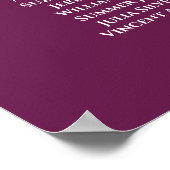 Argent sur Cassis 9 Tableau Mariage (Coin)