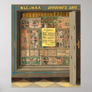 Argent sûr - Poster d'art de Victor Dubreuil