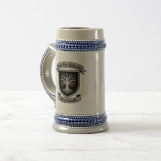 Argent Wish Crest et motto Mug Couleurs originales