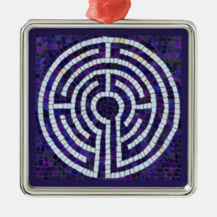 Argenté LABYRINTH VIII Premium Carré Ornement