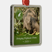 Argenté Ornement Carré NFEF (Droite)