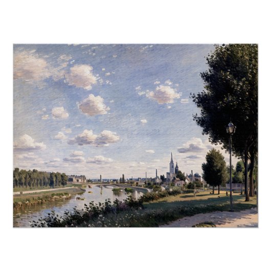 Argenteuil - 1872 perfect poster (Voorkant)