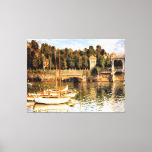Argenteuil-brug Canvas Afdruk
