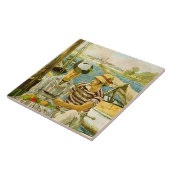 Argenteuil Edouard Manet Poster Tegeltje (Zijkant)