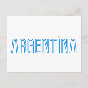 Argentijns ontwerp! briefkaart